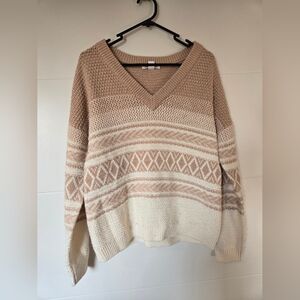 Knit sweater